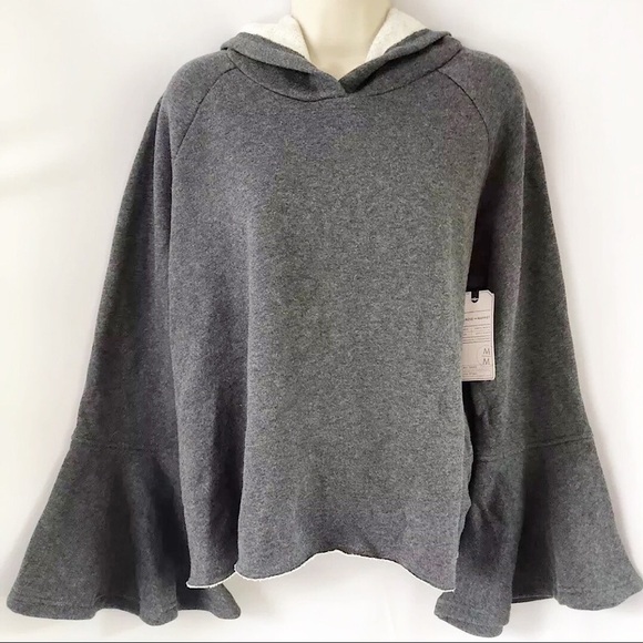 Melrose & Market Gray Hooded Sweatshirt NEW Small - Picture 2 of 7